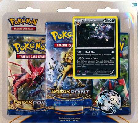 3 Card Pack from Breakpoint Pokémon card set